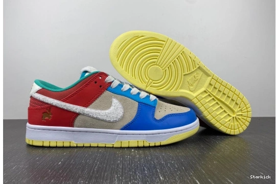 of Orange PRM Dunk FD4203-111 Retro Low Cream Nike Blue Year Rabbit the 0224